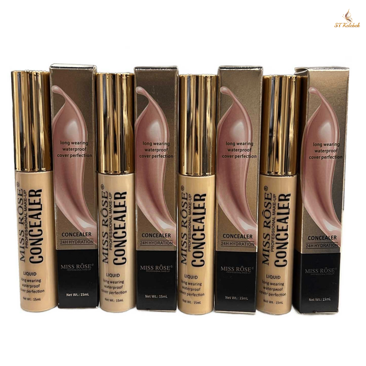 Miss Rose Perfect Cover 24H Hydrating Concealer