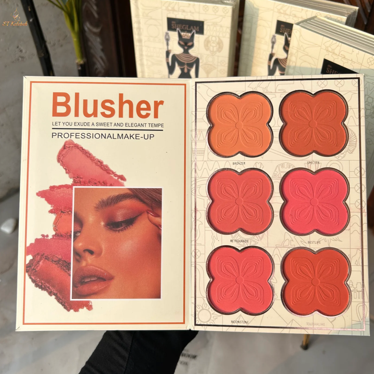 SHEGLAM All In One Makeup Book Palette 6 Fold