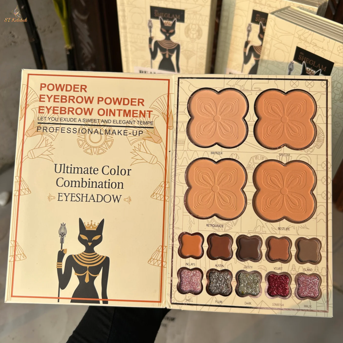 SHEGLAM All In One Makeup Book Palette 6 Fold