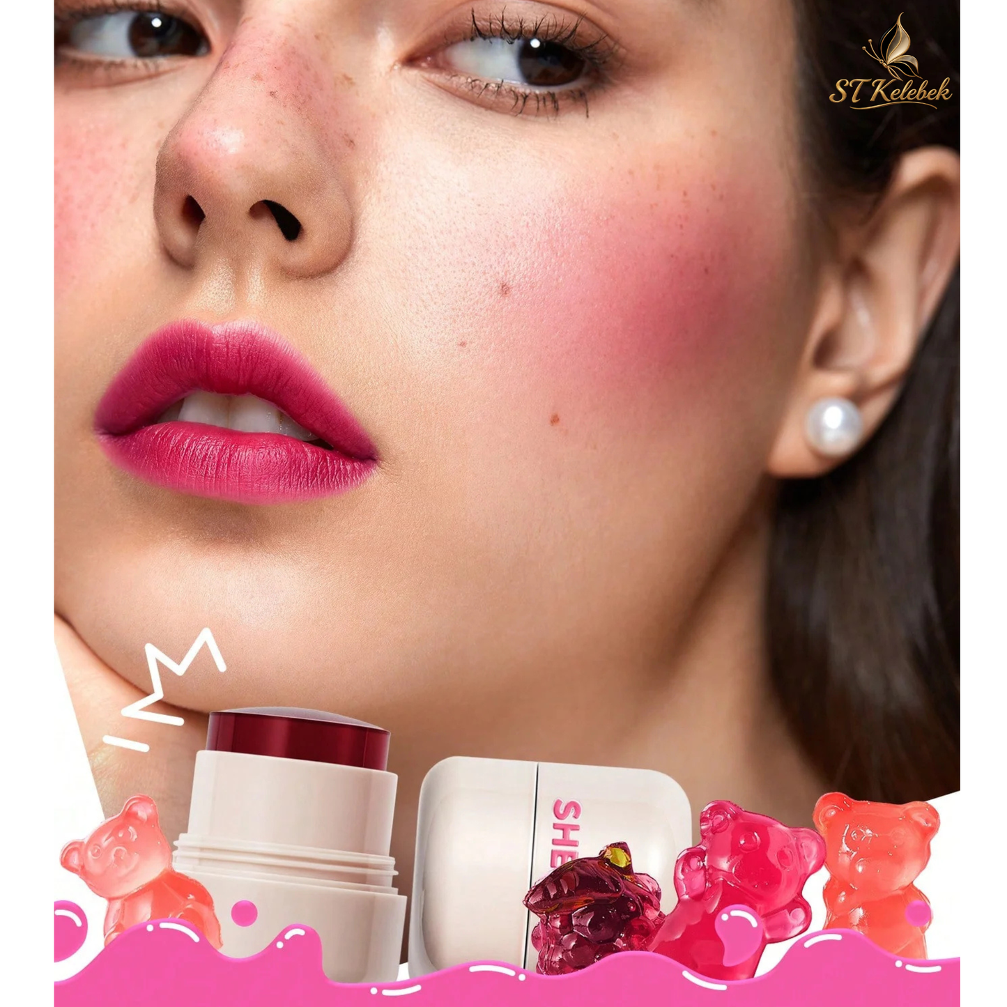 Sheglam Jelly-licious Hydrating Lip & Blush Tint